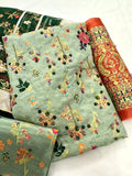 Naqshe salwa -Designer Rawsilk