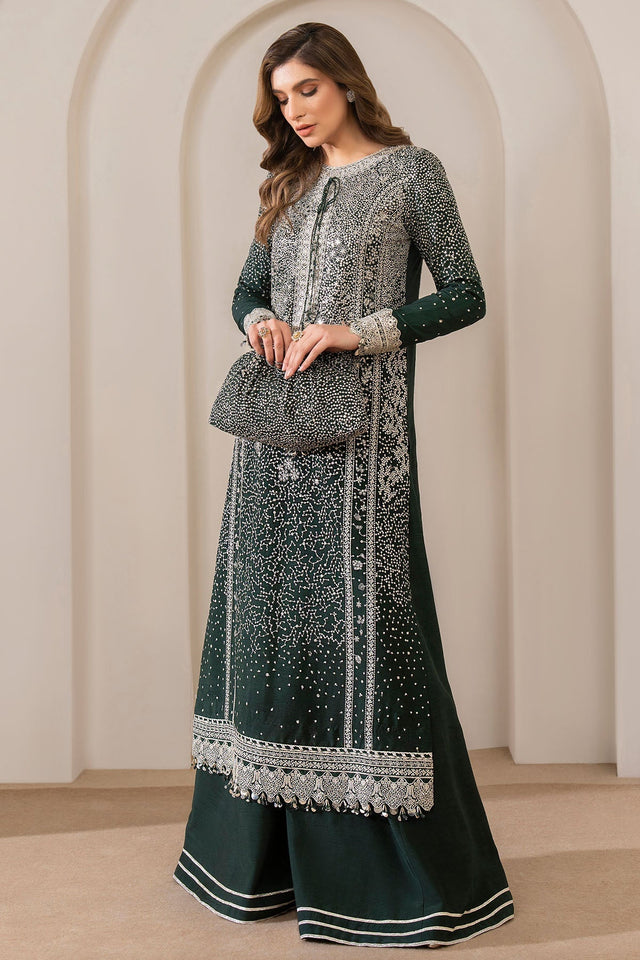 Naqshe salwa- MOON RAW SILK