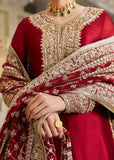 Naqshe salwa ~red silk(POUCH)