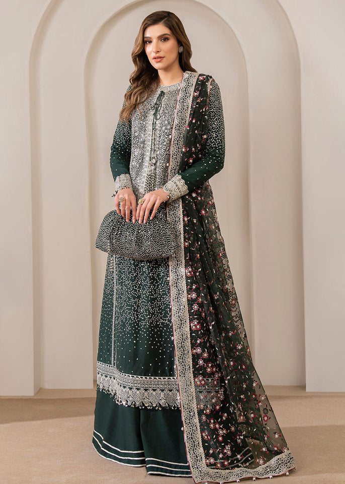 Naqshe salwa- MOON RAW SILK