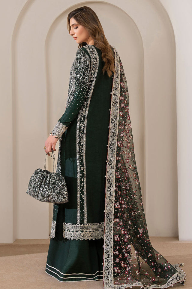 Naqshe salwa- MOON RAW SILK