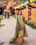 Naqshe salwa -Designer Rawsilk